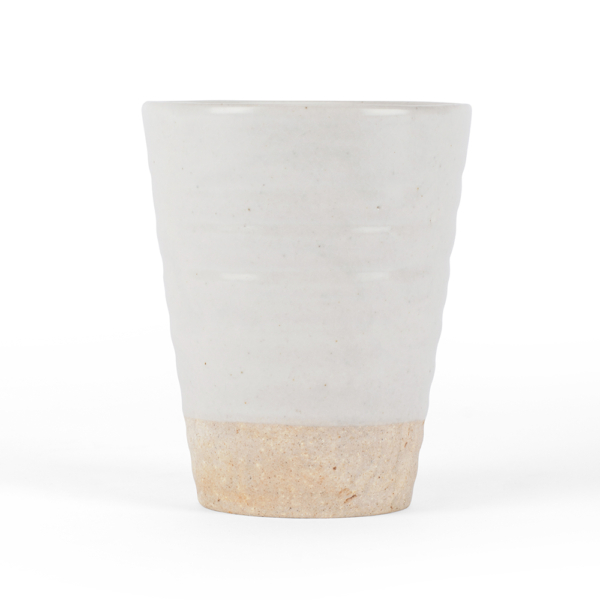 Buy wooden and ceramic tableware online - Lap and Dado ceramic Blanc tumbler/ glass