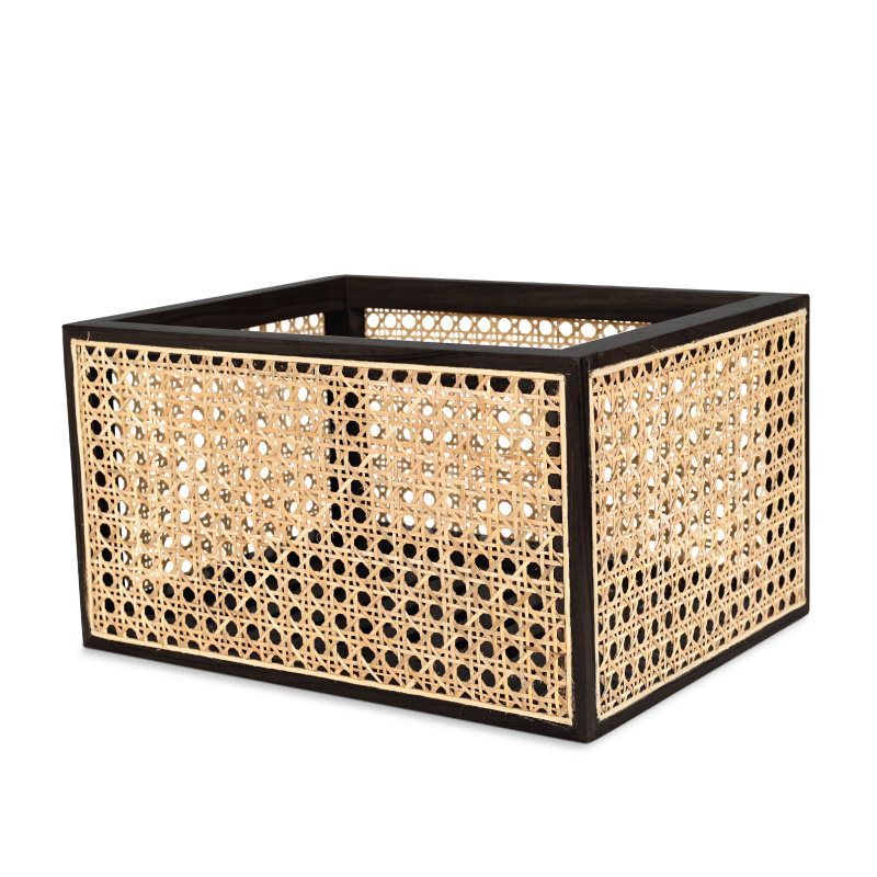 Suri Rattan Storage Basket – Big – Lap & Dado